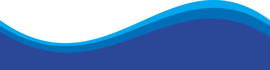 Aesthetic Water-Inspired Footer