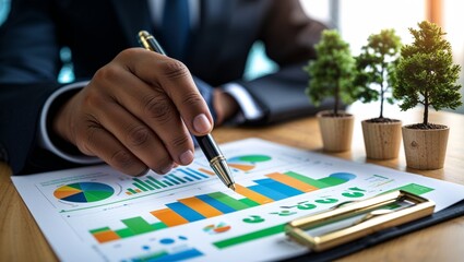 Sustainable Business Growth Analysis and Green Investment Strategy