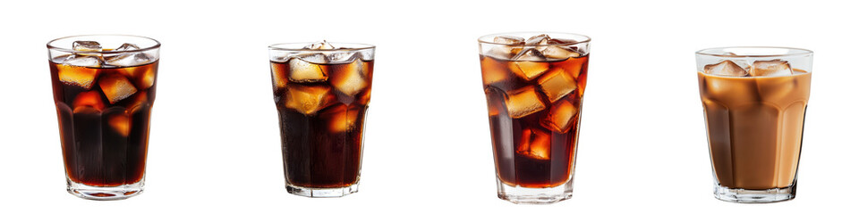 Refreshing Cold Carbonated Soda Drink with Fizz and Ice Cubes Served in Clear Glass Cup Perfect for Hot Summer Day to Quench Thirst
