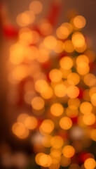Fototapeta premium abstract bokeh background - Christmas banner, pop-art. with white shades
