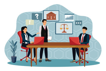 Get free legal help concept