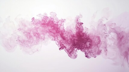 Naklejka premium Pastel color illustration abstract background concept. Colorful smoke abstraction swirling against a white background, creating a unique texture.