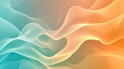 Obraz premium Waterscape abstract background idea. A beautiful abstract swirl of soft colors creating a fluid and soothing visual effect.
