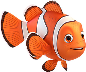 Clownfish &ndash; Amphiprioninae are colorful, reef-dwelling fish known for their bright hues and distinctive patterns. 