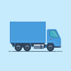 Heavy-Duty Box Truck for Large Cargo Transport