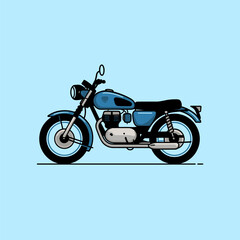 Obraz premium Sleek and Modern Motorcycle Designed for Speed and Agility