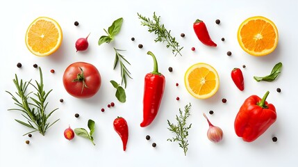 Stroberi segar terisolasi di latar belakang putih. Makanan Amerika