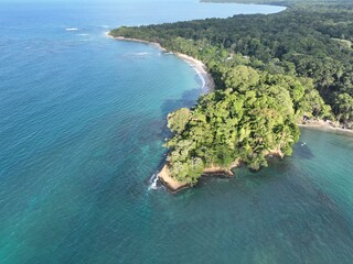 Playa Cocles and Limon, Costa Rica: Aerial View