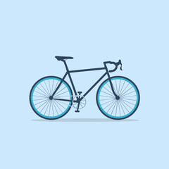 Fototapeta premium Stylish and Reliable Bicycle for Everyday Travel