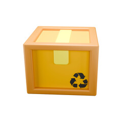 Eco Packaging Box with Seal Tape