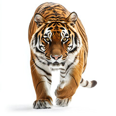Fototapeta premium Tiger on white background