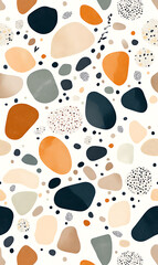 Fototapeta premium wallpaper or carpet, pastel pattern illustrator