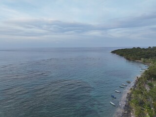Tranquil Playa Cocles and Limon beach view, Costa Rica