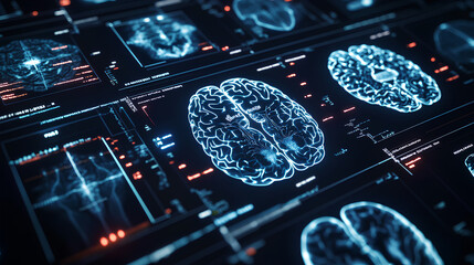 Advanced Digital Brain Scan Visualization of Neural Activity During Different Nap Lengths  

