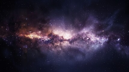 Fototapeta premium Desktop_wallpaper_Star_galaxy_black_galactic_background
