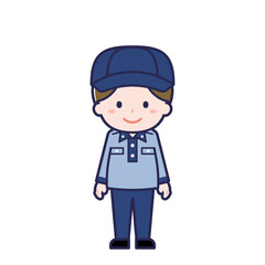 郵便配達員／男性 09