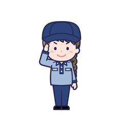 郵便配達員／女性 02