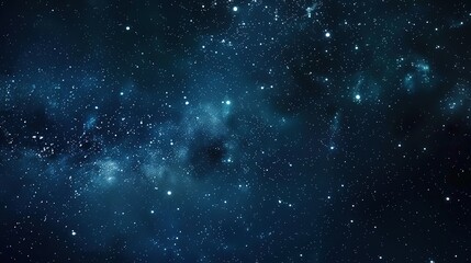 Obraz premium _Night_sky_dark_galactic_background