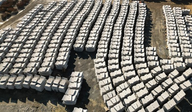 TBM segment concrete blocks