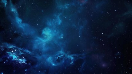 Fototapeta premium Universe_dark_galactic_background