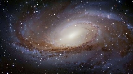 Obraz premium Space_dark_galactic_background