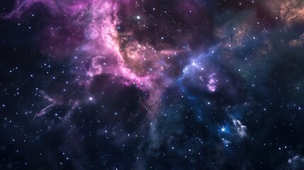 Naklejka premium Starry_background_Star_galaxy_black_galactic_backgro