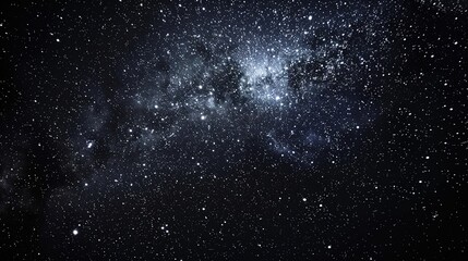 Obraz premium Starry_night_sky_Star_galaxy_black_galactic_background