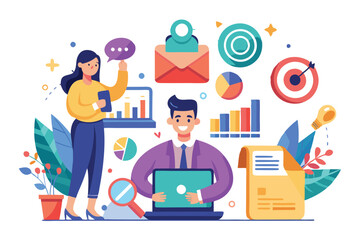 Marketing Illustration Vectors