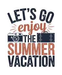 Let's Go Enjoy the Summer vacation