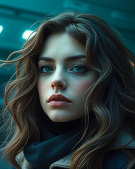 Naklejka premium A ghostwriter for supernatural beings, translating their otherworldly experiences into bestselling memoirs that blur the lines between reality and the paranormal.