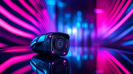 FuturisticCyber Visually Striking Moment Portable Commercial