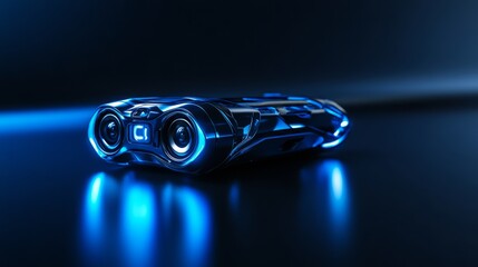 FuturisticCyber Visually Striking Perspective Dash