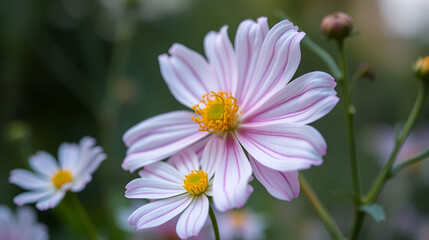fiori, camomilla, mano