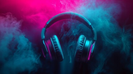 Gaming Visually Striking Scene Photography Headset