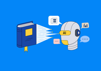 LLM AI Learns from Text