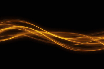 Obraz premium black background with gold lines on it