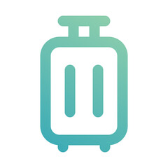 Obraz premium luggage icon for illustration