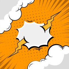 comic book explosion