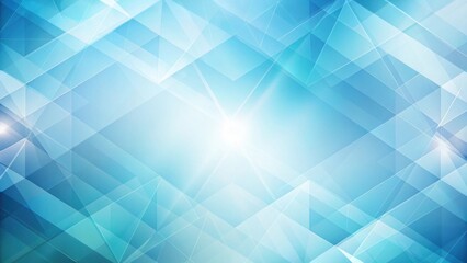 Obraz premium Geometric abstract looping gradient background with light blue hue and subtle animations , looping animation, background texture