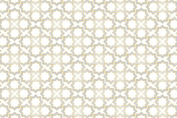 Arabic Islamic Geometric Pattern Background | Ornamental Arabesque Design for Ramadan & Eid