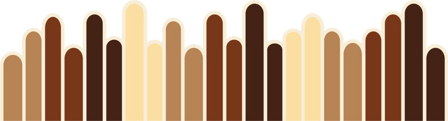 colorful abstract vertical bars design