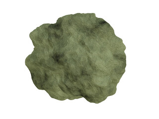 Rock sample isolated. Stone specimen
