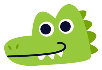 Cute Head Animal Sticker Element