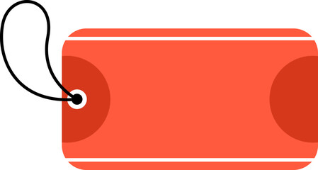 Hand Drawn Clothing Tag Illustration