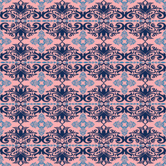 seamless damask pattern