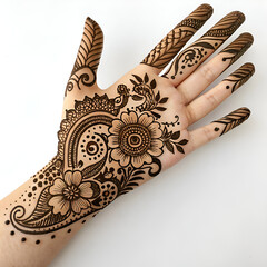 Obraz premium henna tattoo on the hand