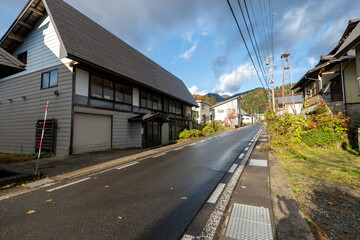 Historic old road “Salt Road” which is also a long distance hiking course and its surroundings