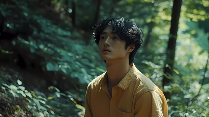 Lo-Fi music picture The background that goes well with the lo-fi music genre Generative AI