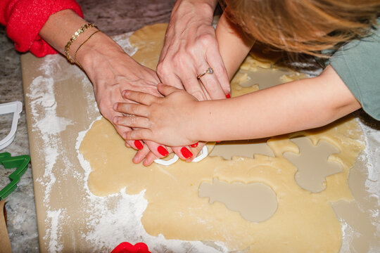 Mother and Son Hands