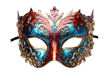 Carnival mask on transparent background
